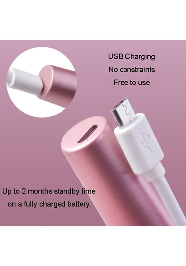 Sones Elektrikli Tırnak Cilası Çok Amaçlı Tırnak Cilası Çıkarıcı Kalem Tırnak Kalemtıraş Kırmızı