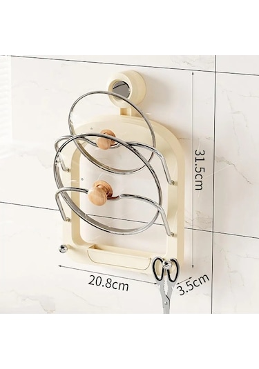 Mutfak Tava Tencere Kapak Tutucu Organizer Raf Diğer