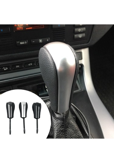 Geeksen Bmw Serisi E36/e39/e46/e60/e38/z3/z4/x5/x3 Otomatik Vites Topu Uzun Tip Gümüş Renkli Metal-plastik Konik Tabanlı Değiştirme Parçası Gümüş