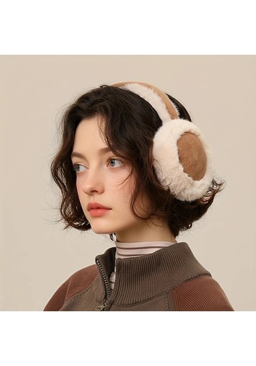 Primepickings Kadın Kışlık Pembe Tüylü Kulaklık Bisiklet Ve Outdoor İçin 2025 Trend