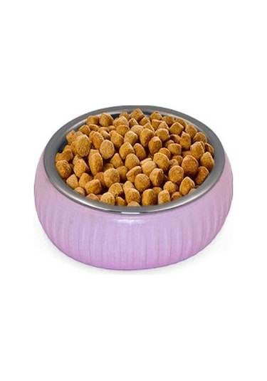 Mikopet Organik Seramik Mama Kabı Pembe