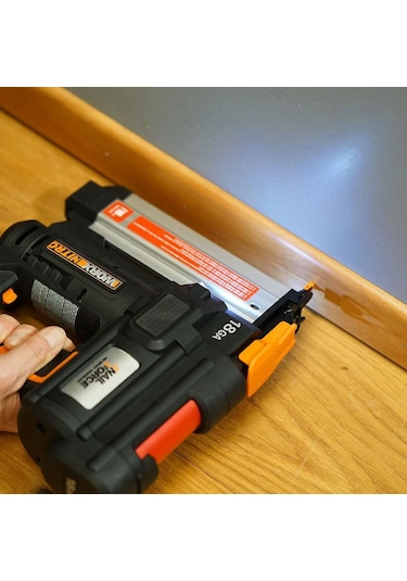 Worx WX842.9 20V 15-50 MM Profesyonel Şarjlı Çivi Çakma Makinesi + 2700 Adet Yedek Çivi