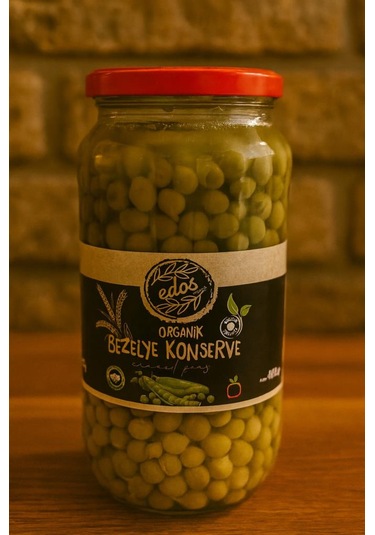 Edos Organik Bezelye Konserve 580 Gr