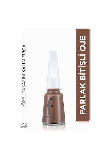 Flormar Nail Enamel Parlak Bitişli Oje 413