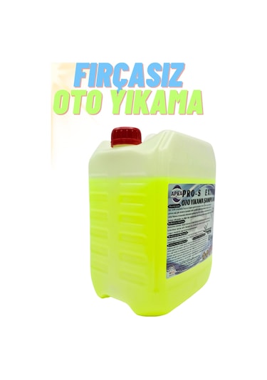 Cilalı Oto Şampuanı, 5 Kg Fırçasız Oto Yıkama Şampuanı, 1/60
