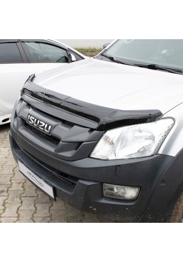 Eurocap Isuzu D-Max Ön Kaput Koruyucu Rüzgarlık 3Mm Abs 2012-19