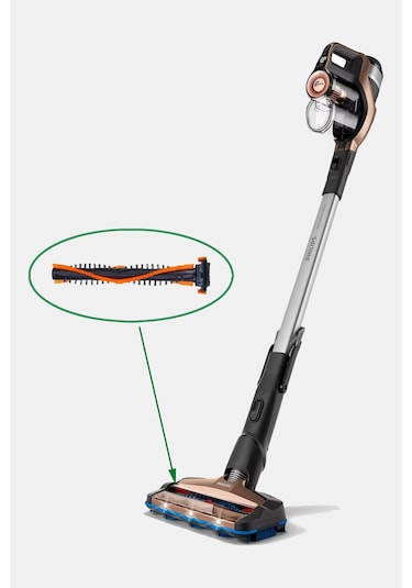 Philips Xc8349/01 Aqua Plus Uyumlu Süpürge Başlık Fırçası / Rulo Fırça Xc 8349