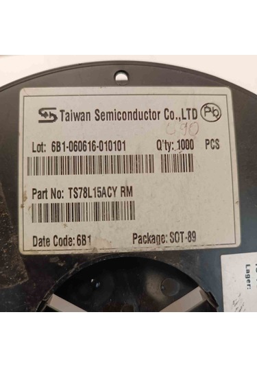 Ts78l15acy Sot89 Infıneon 25 Adet