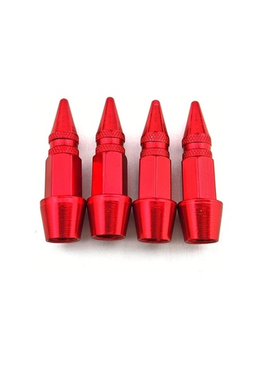 Willowhaven 4 Adet Kırmızı One-sell Jant Kapakları