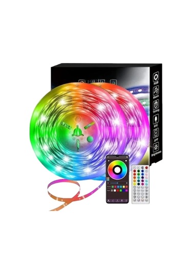 10 Metre Şerit Led Çok Renkli