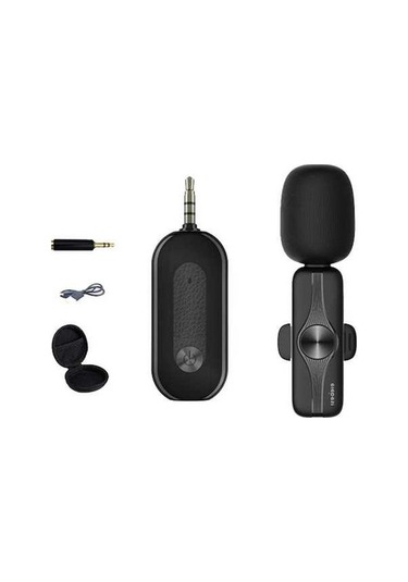 Novahub Elebest M3x Kablosuz Mikrofon 2.4ghz Video Canlı Akış Taşınabilir 1 Alıcı + 1 Mikrofon 689901219a