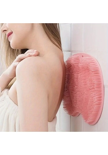 Willowhaven Mavi Dayanıklı Neopren Duş Matı Derin Peeling Ve Sırt Fırçası