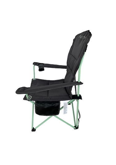 Platan Chair Ones-lp Hafif Katlanır Kamp Piknik Sandalyesi - Kolt Gri - Yeşil