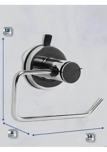 Dogo Rus Tuvalet Kağıdı Tutucu 152658708 Krom
