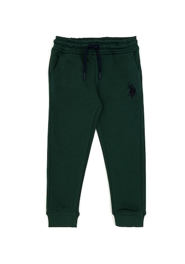 U.s. Polo Assn. Erkek Çocuk Koyu Yeşil Eşofman Altı 50314026-vr079 Koyu Yesıl