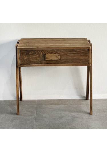 Ahşap Komodin Çekmeceli Raf Dolap 5308