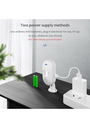 Moly Yunboo Tuya Wi-fi Pır Hareket Sensörü, 12m Algılama, 25kg Evcil Hayvan Immünitesi, Duvar Montajlı