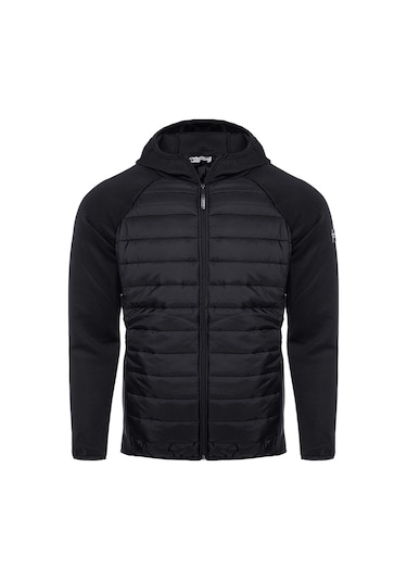 Ghassy Co.  Rüzgara Dayanıklı Kapüşonlu Hafif Şişme Erkek Spor Ceket