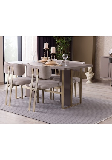 Weltew Home Latte Yemek Odası Takımı