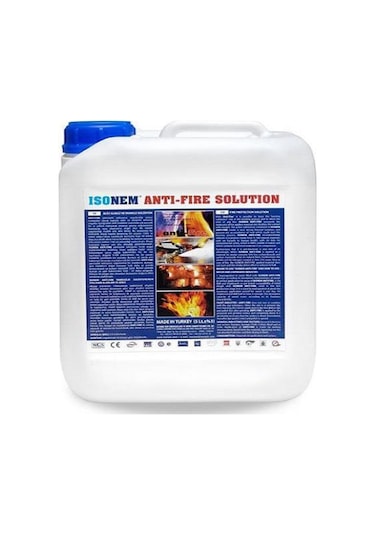 Isonem Anti Fire Alev Almaz Yanmaz Solüsyon 5 Lt