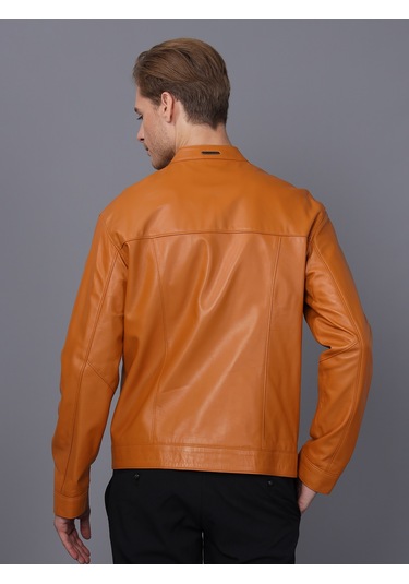 Basics&more Erkek Deri Ceket S5 001