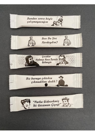 Stick Şeker Yeşilçam Replikli Nostalji Paketi 1000 x 3 G