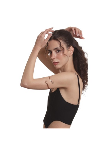 Kadın Dolama Model Burgulu Çiçek Figürlü Ayarlanabilir Açık Band El Yapımı Bakır Üst Kol Aksesuarı Bakır