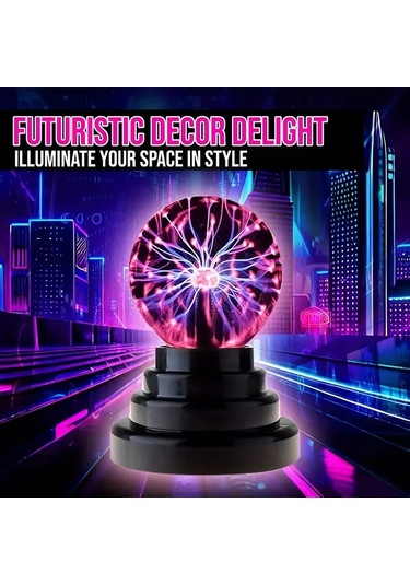1 Adet Plazma Topu/ışık/lamba, Statik Elektrik Küre Elektrik Diğer