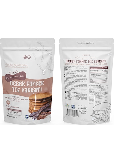 Bebek Pankek Toz Karışımı Seti +8 Ay