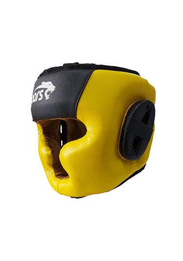 Parsspor Pars Protec Tam Koruyucu Kapalı Antrenman Kaskı Siyah Sarı