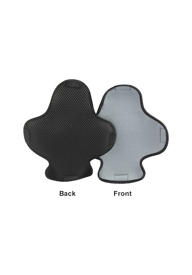 Neevoyu Motosiklet Kask İçi Bezi Gri Renkli Hızlı Kuruyan Ter Emici Süngerli Yıkılabilir 29.5x26.5cm