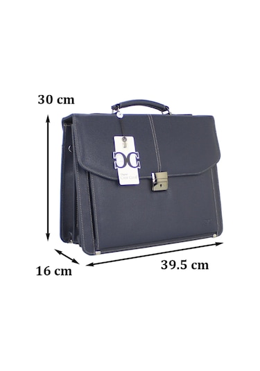 15.6" Laptop Bölmeli Omuz Askılı Taban Korumalı Evrak Çantası