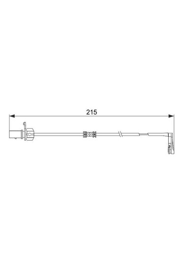 Audi A6 2.0Tfsi 2014-2018 Bosch Arka Balata Fişi