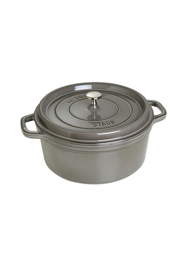 Staub 405093140 Döküm Tencere Yuvarlak Gri 28 CM