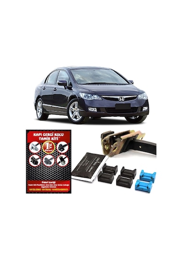 Barrer Honda Civic FD6 Kapı Gergi (Limitör) Tamir Kiti (2 Kapı Set)