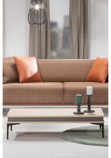 Modalife Milano Orta Sehpa Salon Oturma Odası Bitter