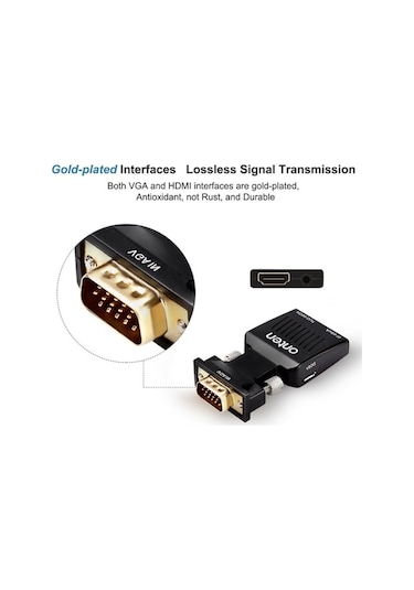 Onten Otn-7508 Vga To Hdmi Dönüştürücü Adaptör