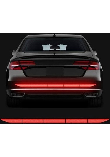 Jms Araba Aksesuarları Şık Koruyucu Su Geçirmez Araba Vücut Yansıtıcı Etiket Bant Mavi 5 Adet