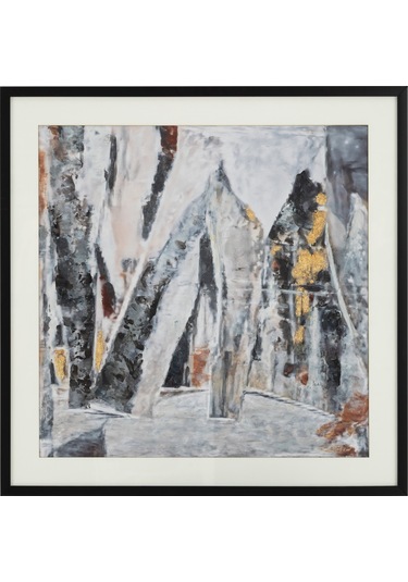 Perıo Çerçeveli Cam Tablo 80x80cm