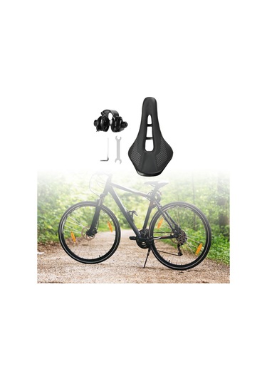 Suntek Bisiklet Sele Ekipmanları Evrensel Koltuk Minderi Siyah