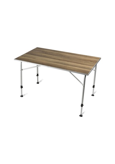 Dometic Zero Açık Meşe 120x70cm Büyük Kamp Masası Siyah