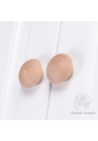Ahşap Kulp Lüks Country Mutfak Mobilya Dolap Çekmece Kulbu Sofia Naturel Ahşap