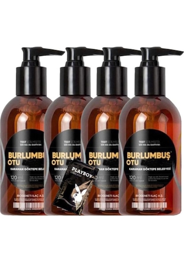 Burlumbuş Masaj Bakım Jeli 4x120 Ml +1 Adet Jel İle