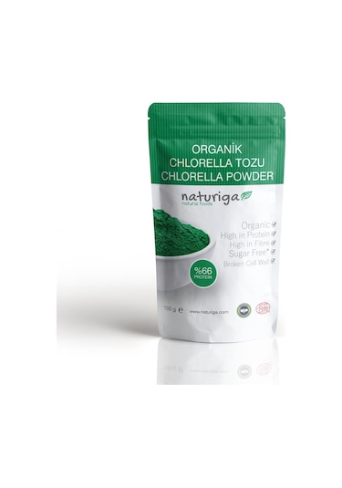 Naturiga Organik Chlorella  Tozu 100 G