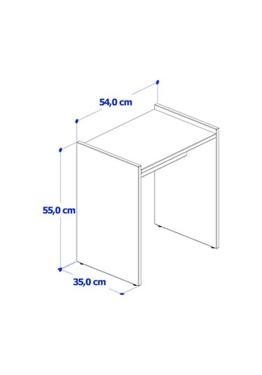 Solaris C Sehpa - Sonoma Meşe