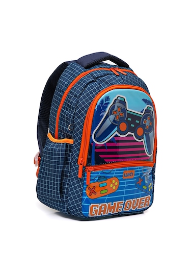 Wia Game Time Erkek Çocuk İlkokul Çantası Siyah