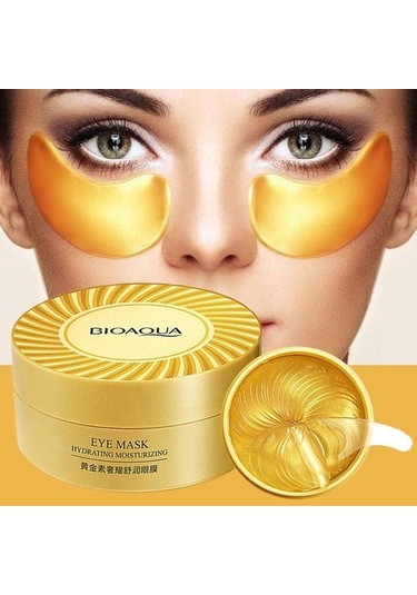 Bioaqua Altın Tozu ve Deniz Yosunlu Göz Maskesi 80 G