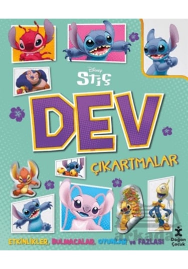 Disney Stiç - Dev Çıkartmalar Etkinlik Kitabı Doğan Çocuk