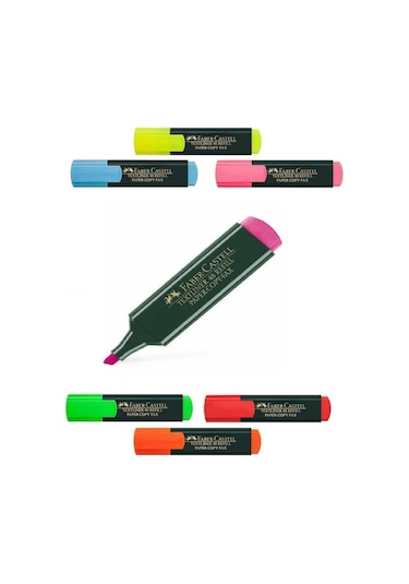 Faber-Castell 1548 Texliner Tüm Renkler 1 Adet