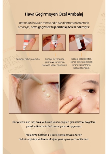 Siyah Havuç Özü Ve Saf Retinol İçeren Göz Kremi Goodal Black Carrot Vita-a Retinol Firming Eye Cream